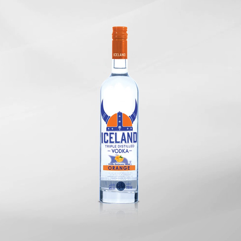 Iceland Vodka Orange 700 Ml ( Original &amp; Resmi By Vinyard )