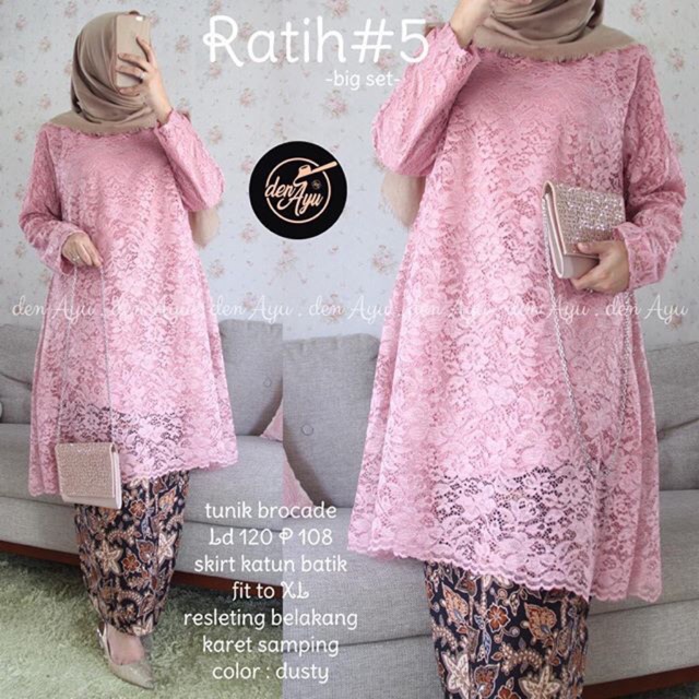 Kebaya jumbo murah RATIH SET KEBAYA SIZE JUMBO