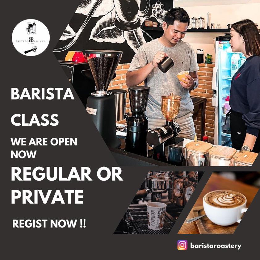 

Kursus barista full package murah professional