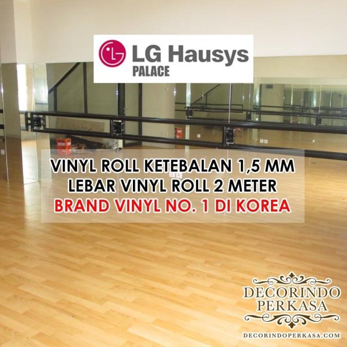 Karpet Vinyl Roll 1,5 mm LG Palace Harga Per m2 Lantai Vinyl Kayu