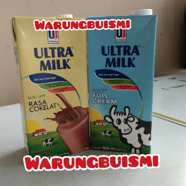 Susu UHT Ultra Milk 1000ml Ready Stock