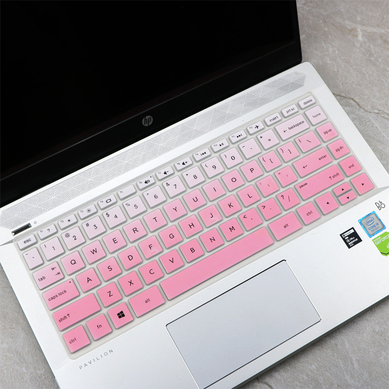 For 13.3inch HP Envy13-aq I5-10210U Colorful Silicone laptop Keyboard Protector Keyboard Cover Skin