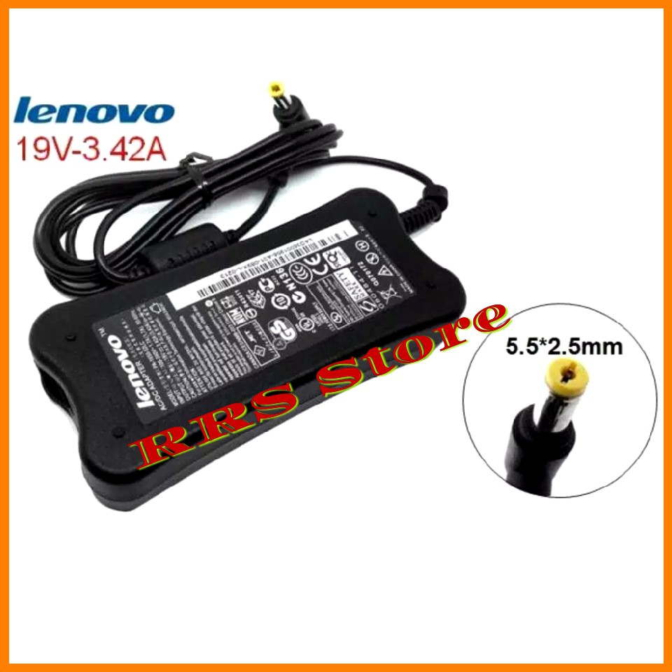 Adaptor  charger Original Lenovo 0712A1965 19V 3.42A DC 5.5X2.5 mm adaptor Lenovo