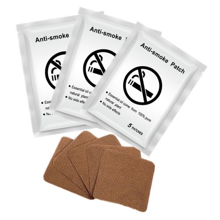 SET PAKET 35pcs Anti Smoke Patch LP Stop Merokok