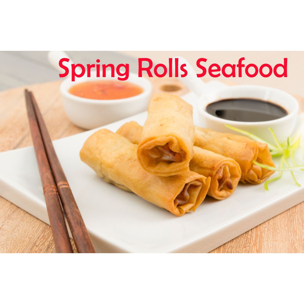 

SPRING ROLLS SEAFOOD TANPA PENGAWET