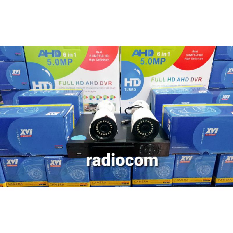 paket cctv 2 camera 5mp 1080p full hd ir sony lengkap siap pasang