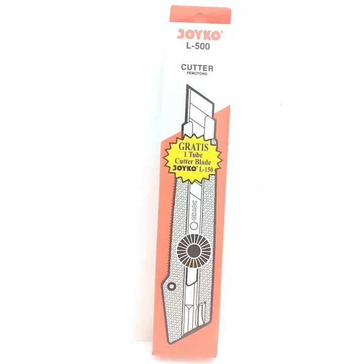 

Pisau cutter joyko L-500 + free refill L - 150 (1 tube)
