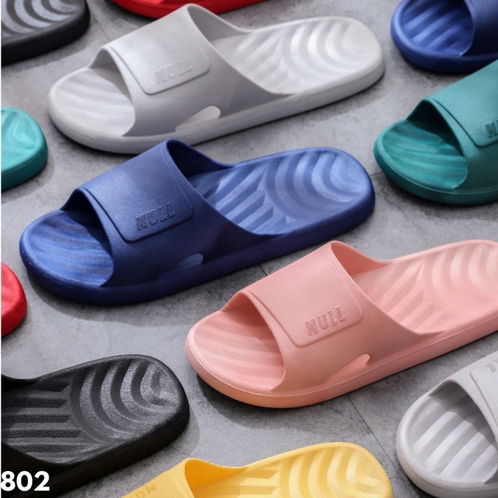 SANDAL COUPLE INDOOR RUMAHAN EMPUK SUPER ELASTIS ANTI LICIN ANTI BAU RINGAN MUDAH DIBERSIHKAN 802