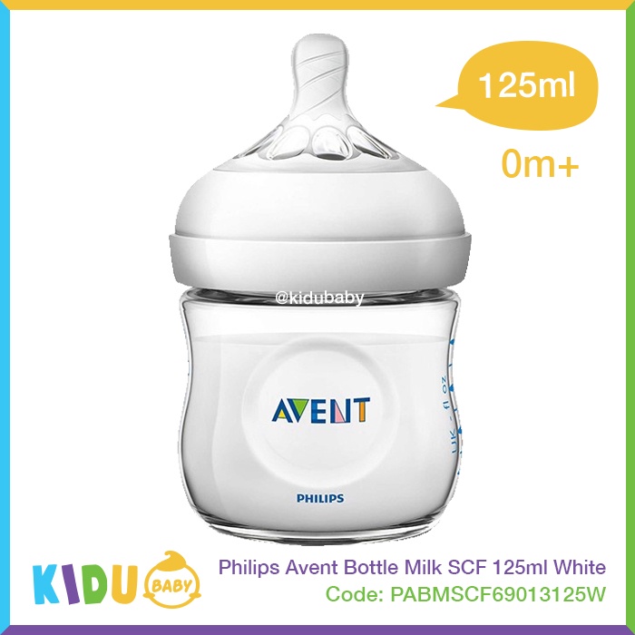 Philips Avent Bottle MIlk SCF 690/13 125ml White Botol Susu Bayi dan Anak Kidu Baby