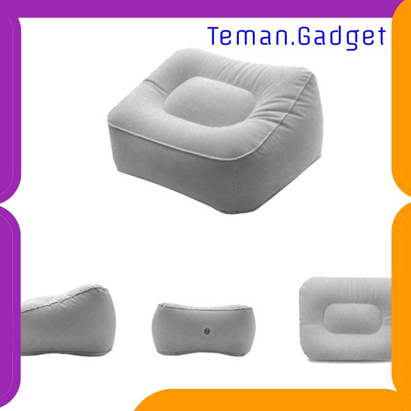 TG-FS070 TaffHOME Bantal Angin Kaki PVC Inflatable Relaxing Pillow - JJ06114