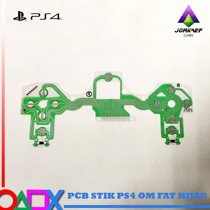 PCB PLASTIK STIK PS 4 FAT HIJAU