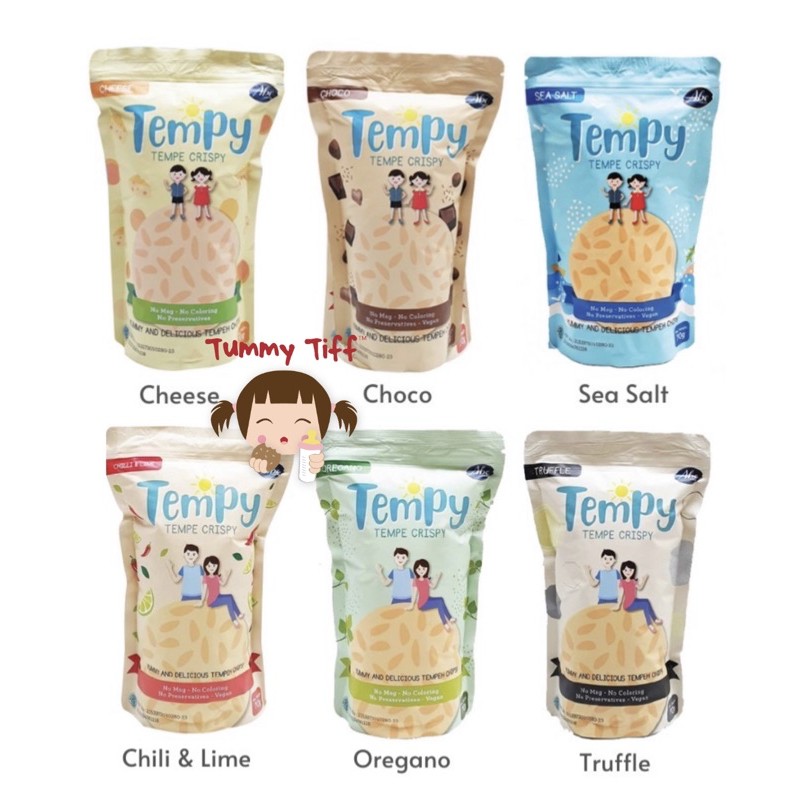 Tempy (Tempe Crispy) NO MSG / snack anak sehat / keripik tempe