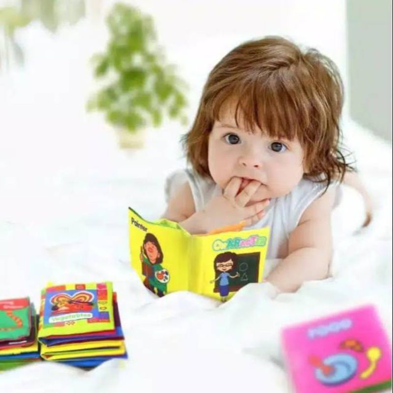 [rumahbayipdg] Teether book softbook gigitan bayi buku bantal bayi