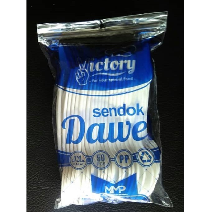 Sendok Plastik victory / sendok makan / sendok dawet / sendok makan minum