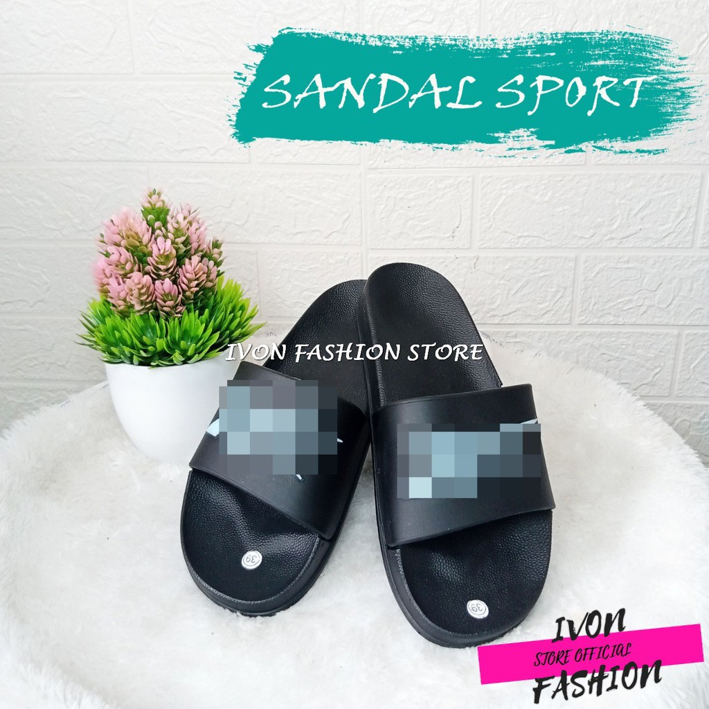 SENDAL SPORT SLOP KEKINIAN PRIA DAN WANITA MURAH BISA COD