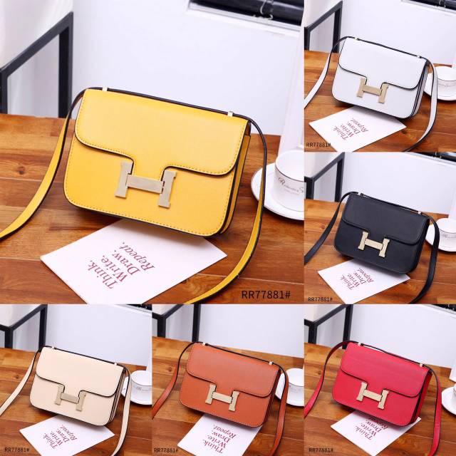 Harmes CONSTANCE Epsom Leather Bag RR77881#