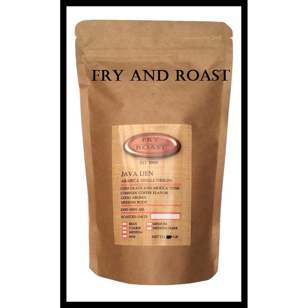 

Kopi Arabika Java Ijen 500 Gram (Biji/Bubuk) - Biji Special