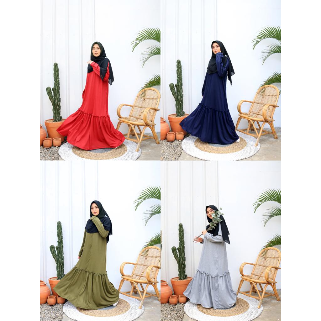 DISKON - DANIYAH MAXI - FLOTTILICIOUS / DRES MURAH / GAMIS MURAH / DRES MUSLIM / GROSIR BAJU ONLINE