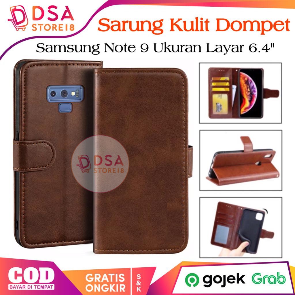 Case Samsung Note 9 / Casing Samsung Note 9 / Leather Case Flip Cover Wallet Dompet Hp Casing Kulit