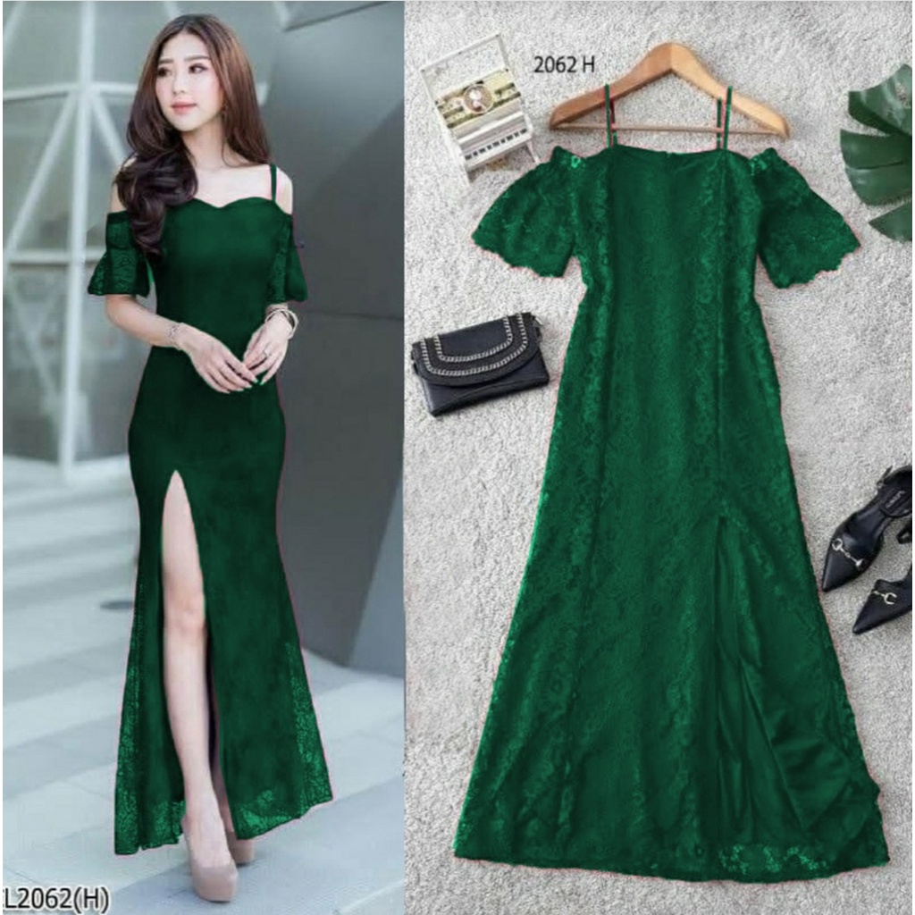 *[HNFK] Longdress Wanita / Dress / Dress Korean Style / Baju Dress Wanita Kekinian / Dress Pesta Mewah Elegant