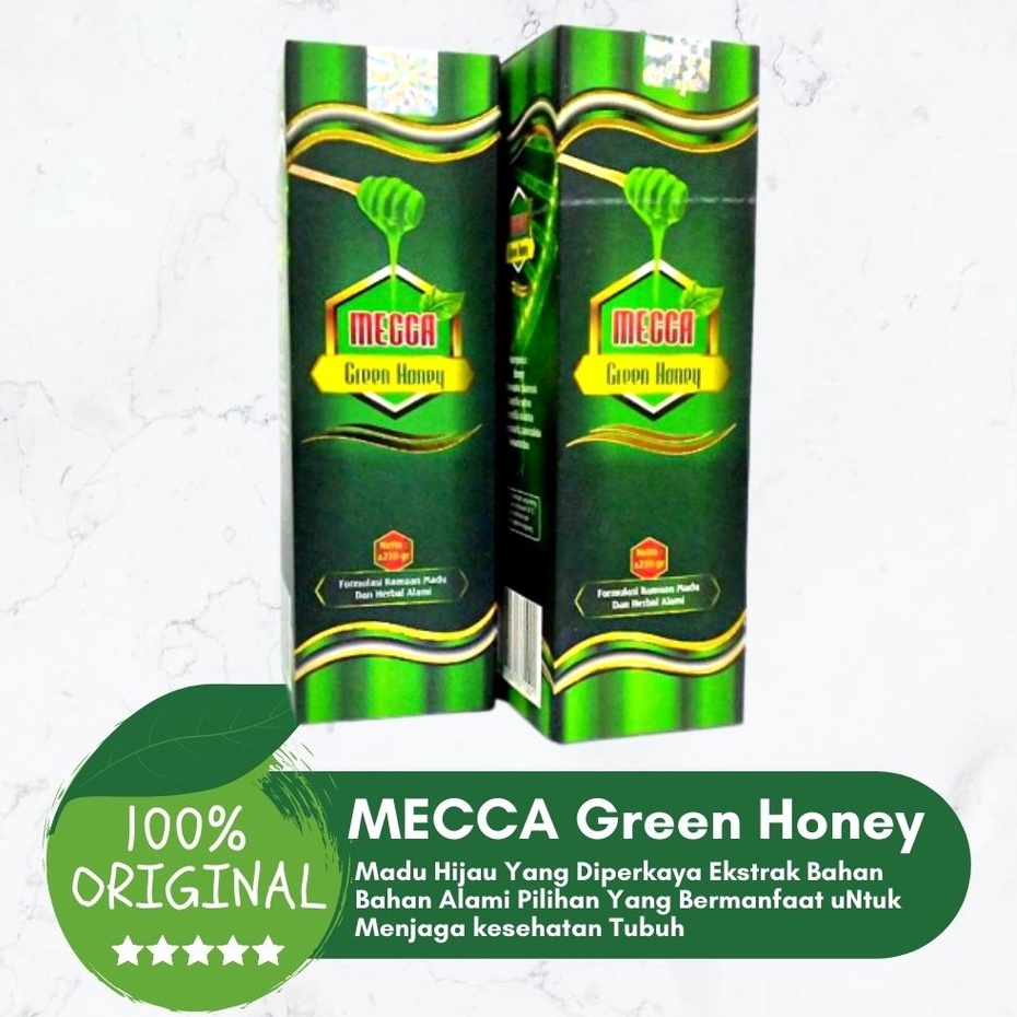 

ORIGINAL Mecca Yellow Honey 210Gram | Madu Hijau Plus Bayam dan Herbal Lain yang Bermanfaat Untuk Mengatasi Masalah Gangguan Lambung