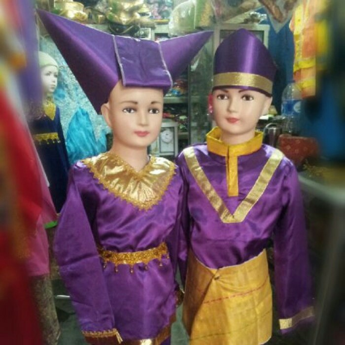 Baju adat padang anak