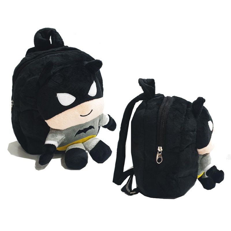 TAS BONEKA BATMAN IMPORT/TAS ANAK SEKOLAH PAUD/TAS BALITA LUCU/TAS BATMAN/TAS RANSEL BATMAN HALUS