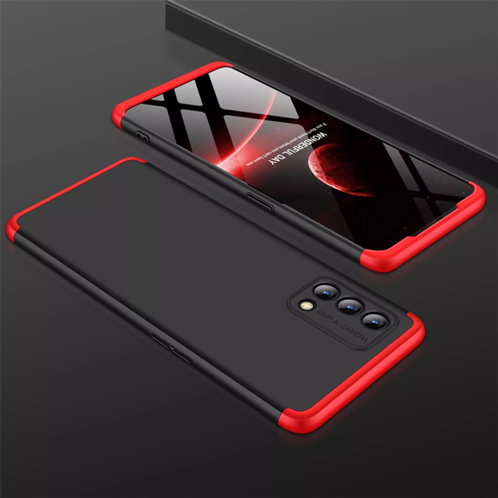 Oppo A95 GKK Armor 360 Full Slim Back Matte Protect Cover Case Casing