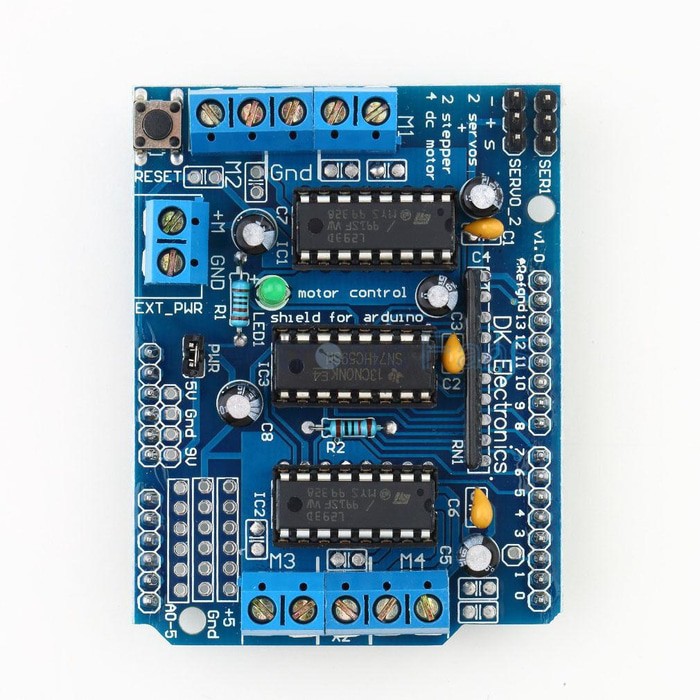 L293 L293D MOTOR DRIVER SHIELD FOR ARDUINO MEGA UNO NANO