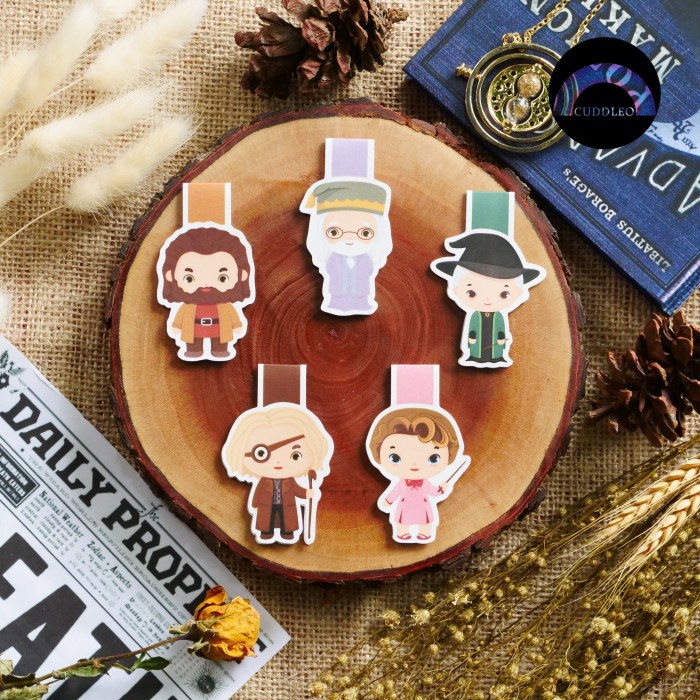 

Unik Harry Potter Magnetic Bookmark (Hogwarts Staff) Terbatas