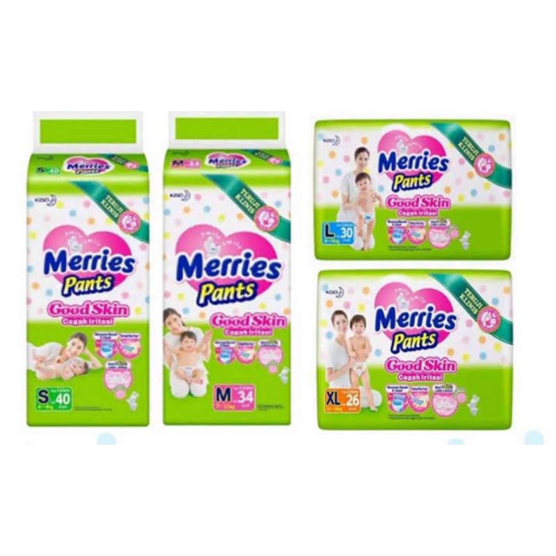 Merries S40/M34/L30/XL26 - Merries - Merries s - Merries m - Merries l - Merries xl - Merries xl26 -