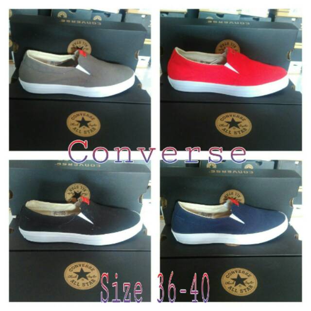 Sepatu Converse Slip ON