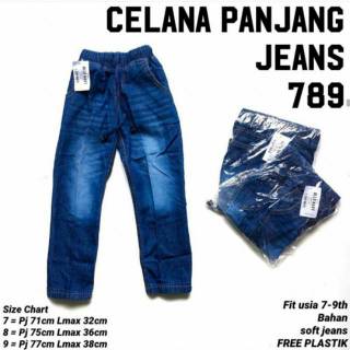  Jeans  anak  celana  denim  celana  jeans  anak  6 9 tahun 