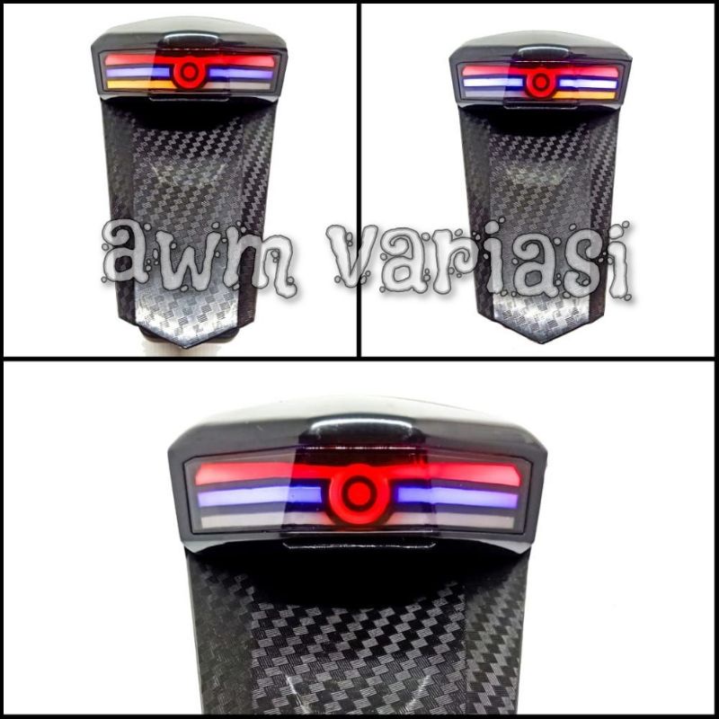 NEW Lampu Stop - Klx 150 - Dtracker - Trail - Stoplamp Led 3 In 1 - Buntut Spakbor Belakang