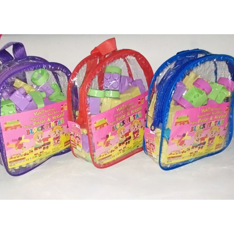 LEGO BLOCK TAS CANTIK