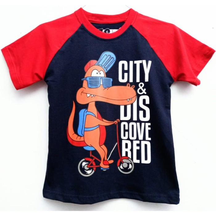 Kaos Anak Karakter City Discovered