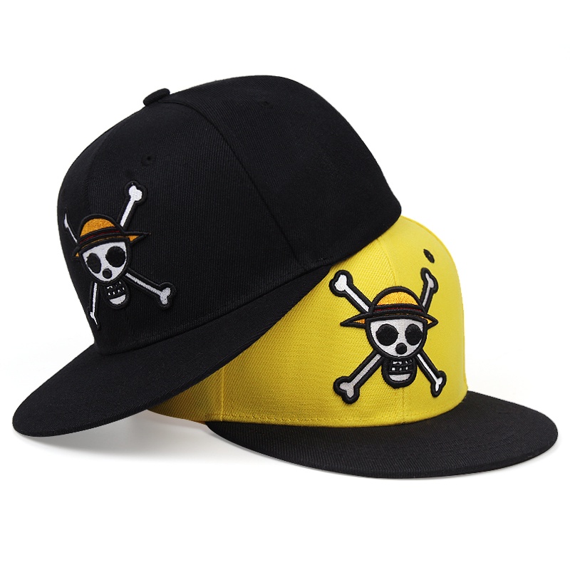 Topi Baseball Motif Bordir Anime One Piece Tony Chopper Gaya Hip hop