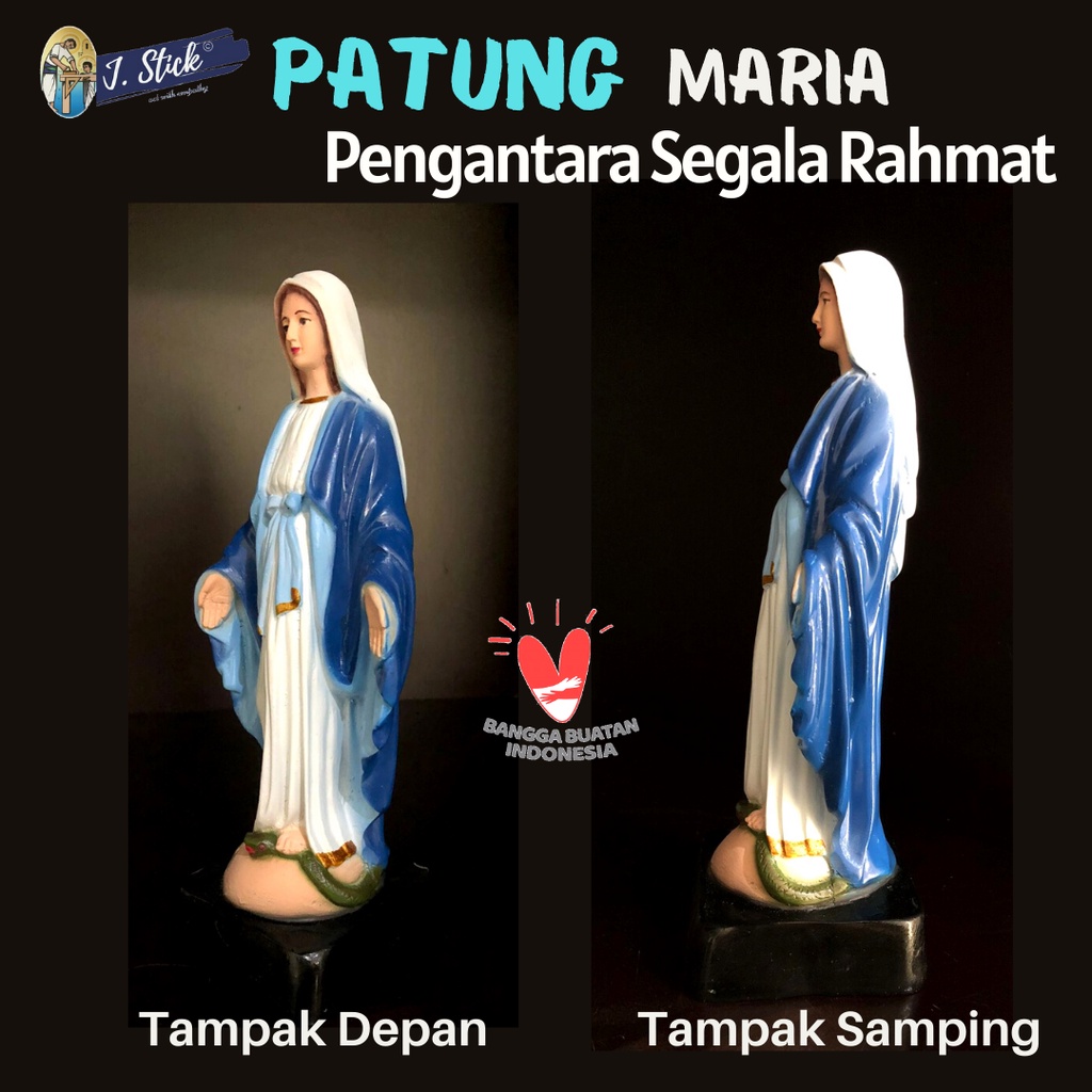 PATUNG MARIA Pengantara Segala Rahmat (Maria Tangan terbuka)