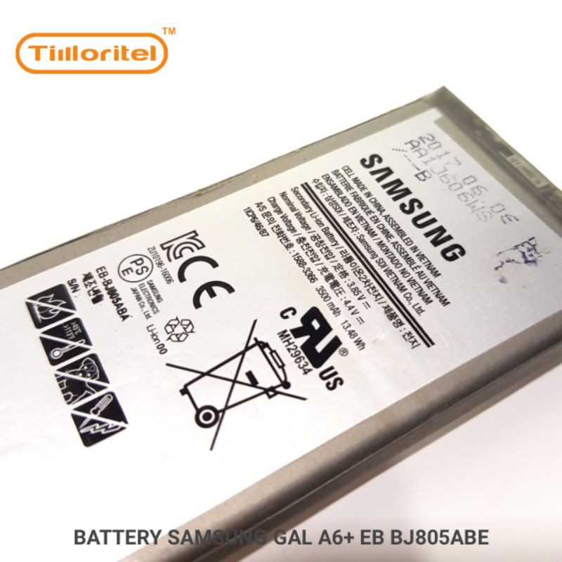 BATTERY SAMSUNG GAL A6+ EB BJ805ABE