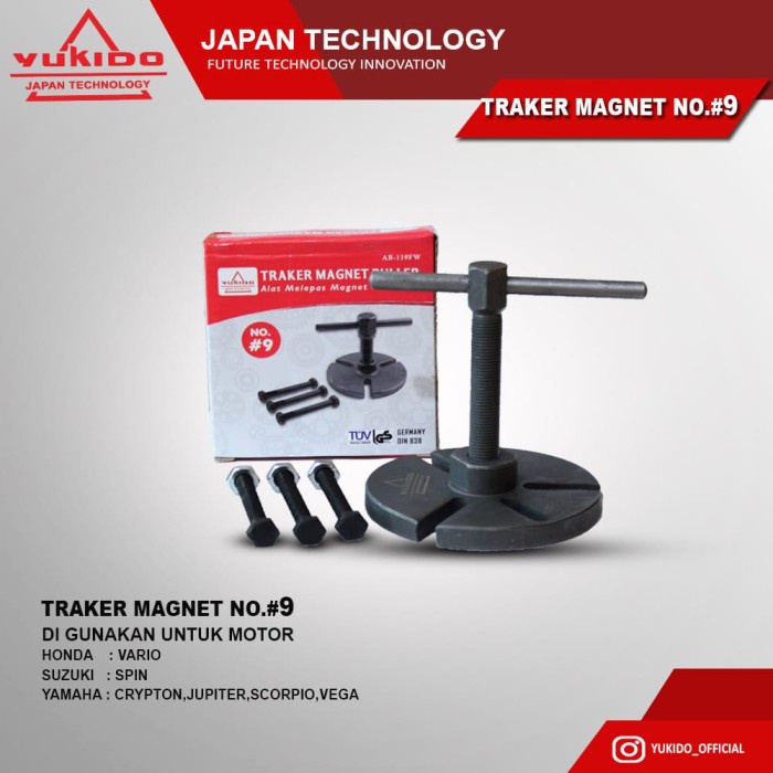 Amtech Magnet Puller Treker Magnet No 9 Treker Motor Yamaha Crypton Jupiter Scorpio Vega Germany DIN 838 4 Penilaian MURAH