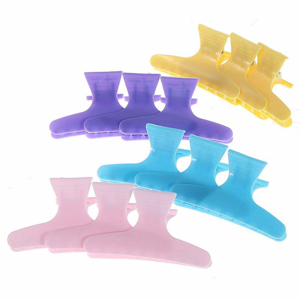 Alat Jepit Agustina Kupu Pastel Colorful Perm Clip