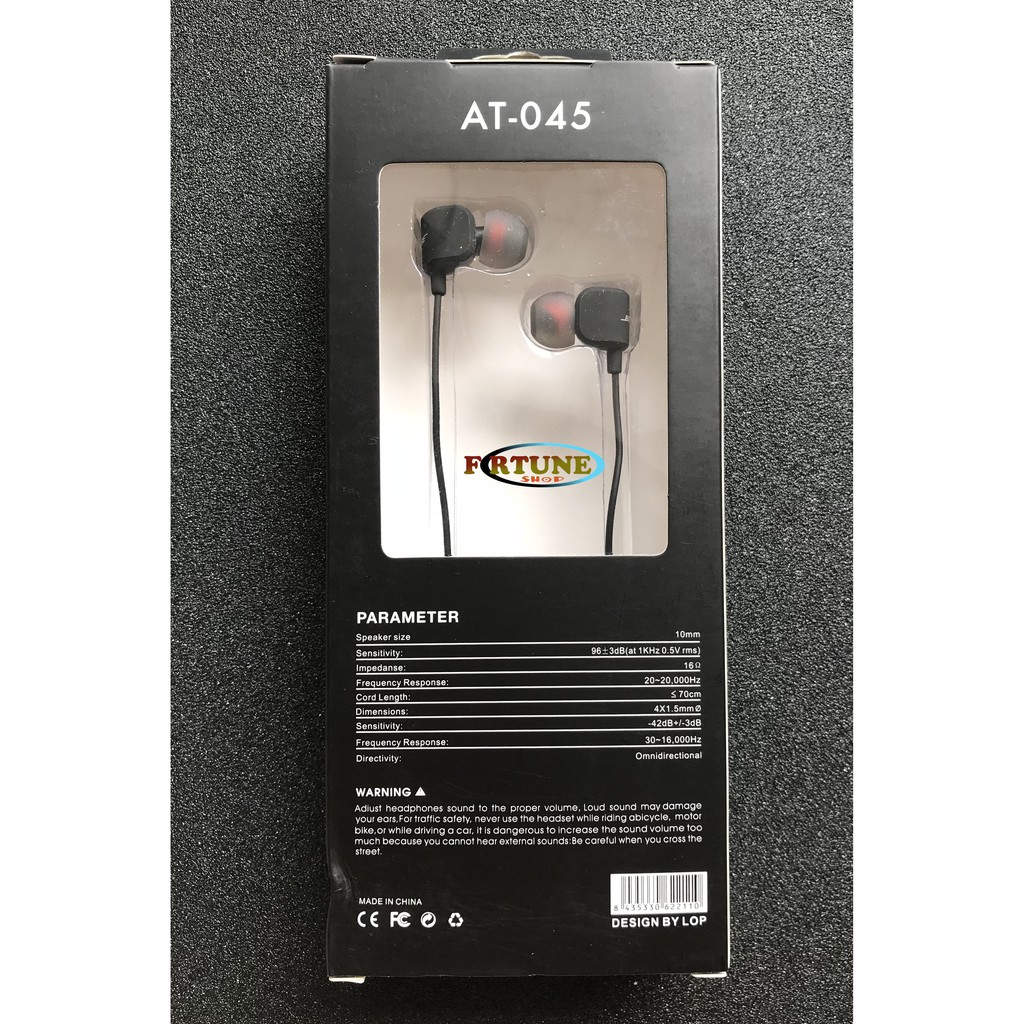 Headset Stereo Super Bass AT-045