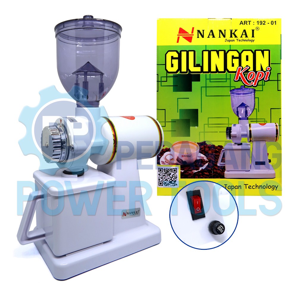 NANKAI MESIN GILINGAN KOPI LISTRIK ELEKTRIK ELECTRIC COFFEE GRINDER