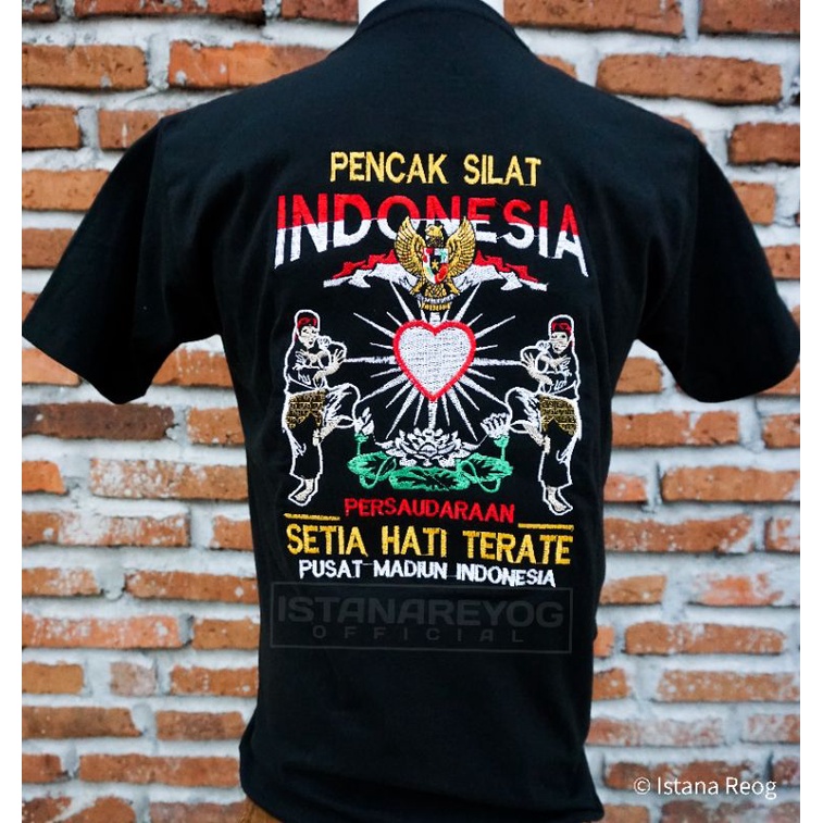 KAOS WARGA PSHT BORDIR 004 / JEMPER PSHT / SETIA HATI TERATE / SAKRAL WARGA PSHT/ KAOS WARGA PSHT / KAOS JEMPER SETUA HATI / KAOS TERATE