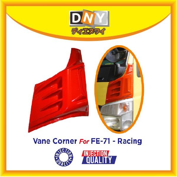 VANE CORNER / PIPI SAMPING MODEL RACING UNTUK CANTER / FE 71 TRUCK