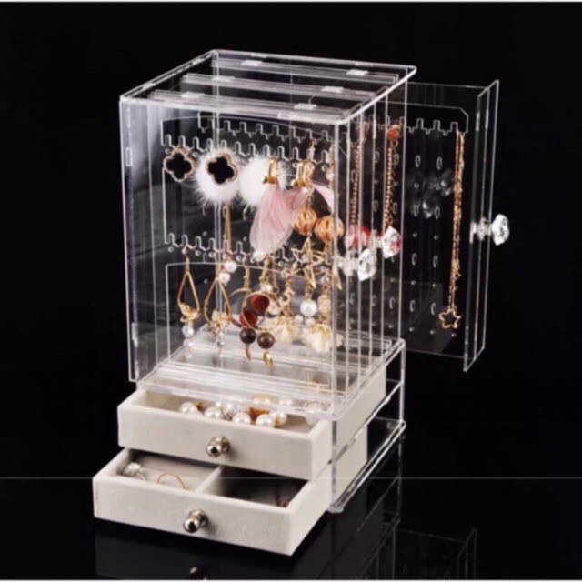 Organizer Acrylic Anting,Gelang dan Kalung | Shopee Indonesia