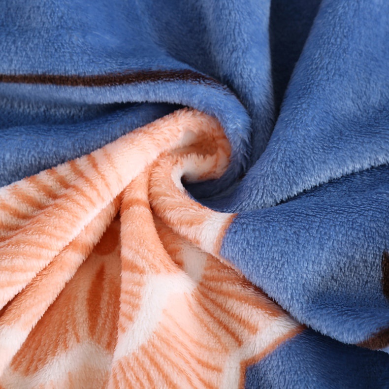 Selimut Dewasa Bulu Halus Tebal Jumbo Premium Motif Bunga / Floral Ukuran 200x230