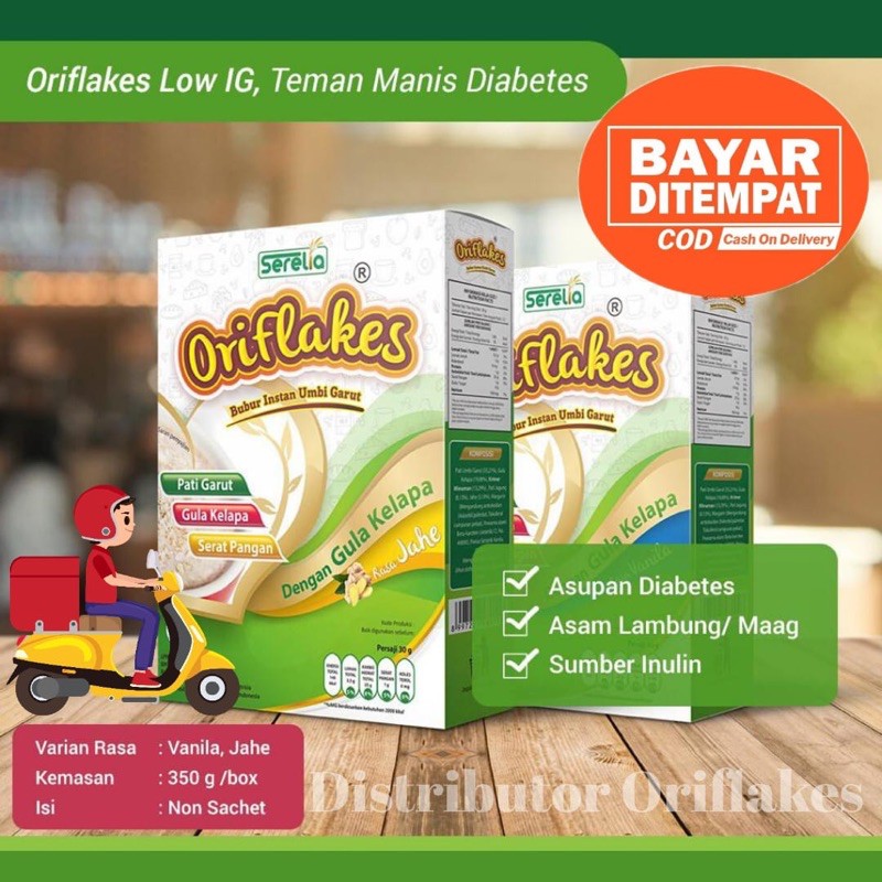 

Oriflakes LOW IG 350gr COD Se-Nusantara