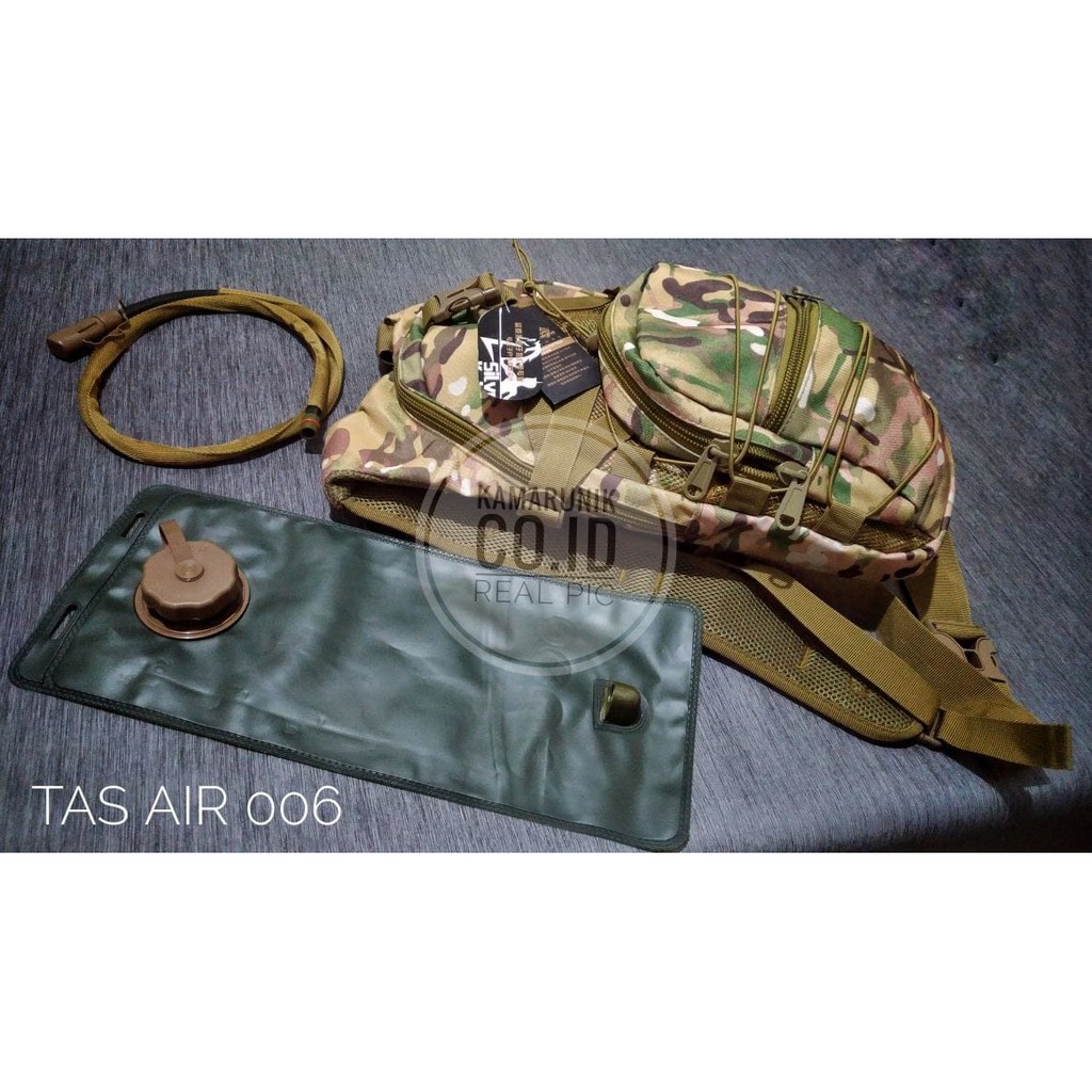 Best Seller! TAS RANSEL 06 PLUS WATER BLADDER AIR ARMY MILITARY Terbatas!