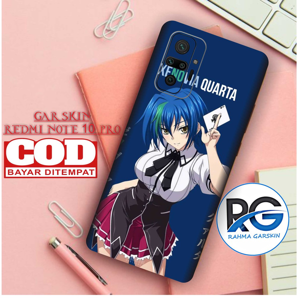 garskin hp redmi note 10 pro motif top anime code 1-4